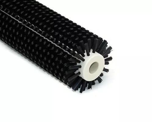 Customized Size PP Nylon Bristle Rotary Roller Brush For Potato Cleaning And Peeling