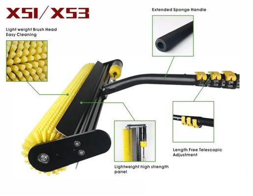 Dual-Use Version Solar Cleaner Robot Solar Panel Electric Cleaning Brush