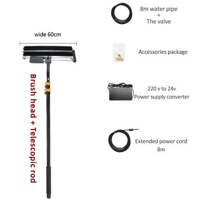 Dual-Use Version Solar Cleaner Robot Solar Panel Electric Cleaning Brush