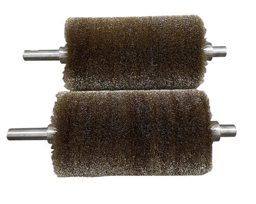 Size 420 * 200mm Mechanical Cleaning Brush Polishing And Rust Removal Brush Roller