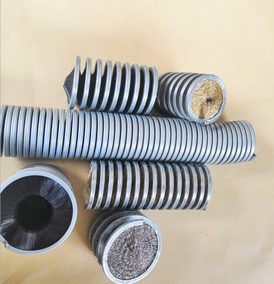 Dust Removal Polishing Spring Brush Abrasive Bristle Galvanized Base