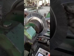 Limpieza interna rotativa esprial Anillo interior SS de latón Espiral de herida de la bobina cepillos