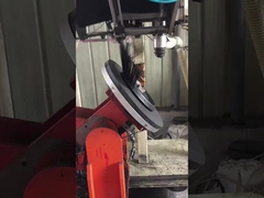 Cepillo lateral de los accesorios del carro del barrendero de calle de la carretilla elevadora